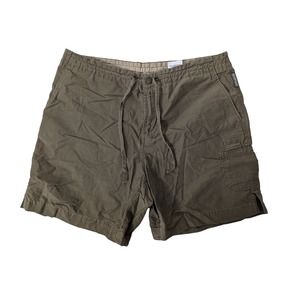 Columbia Shorts Women's Medium 8/10 Green Cargo Hike Hiking Fish Outdoor S2W